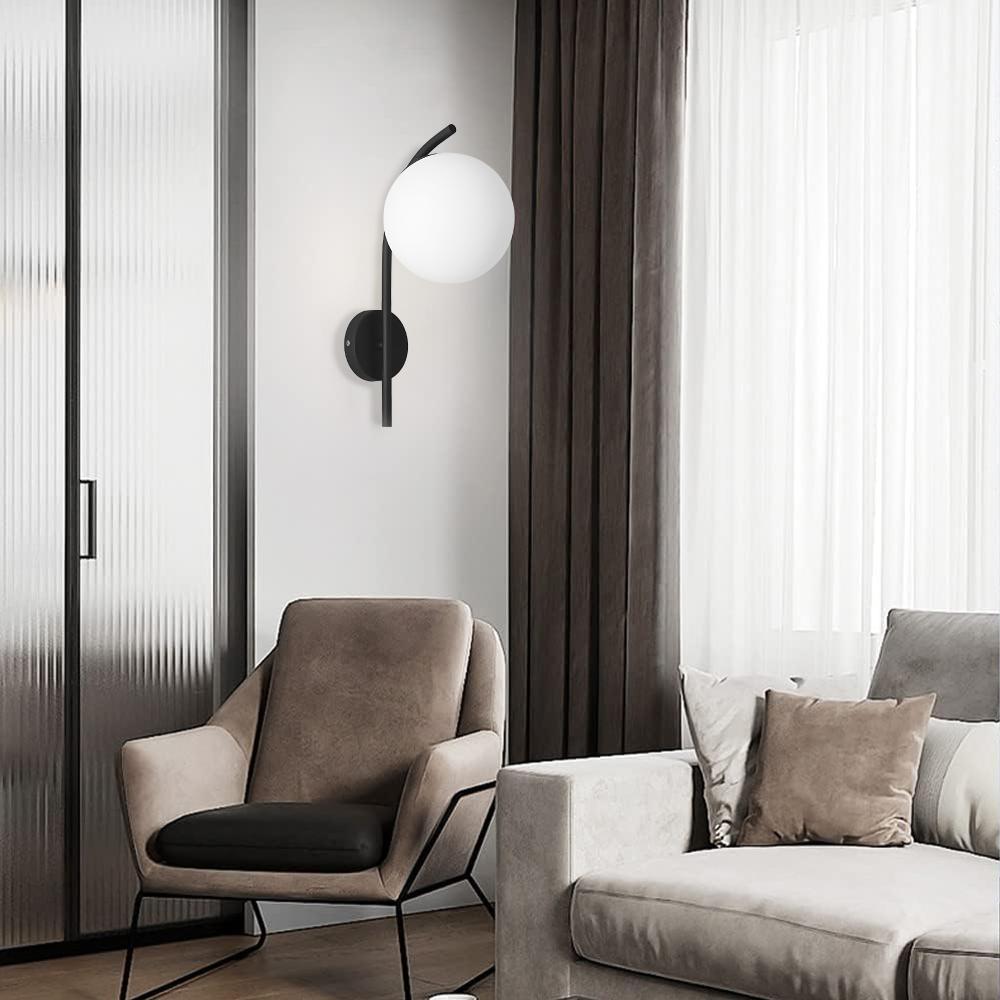 Vägglampa G103-1W Svart