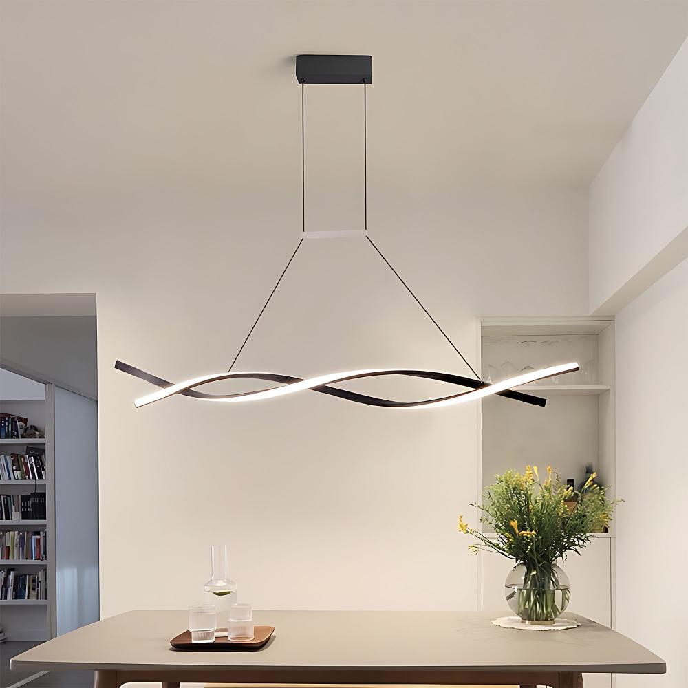TAKLAMPA HÄNGANDE LED LHJ020-CP SVART