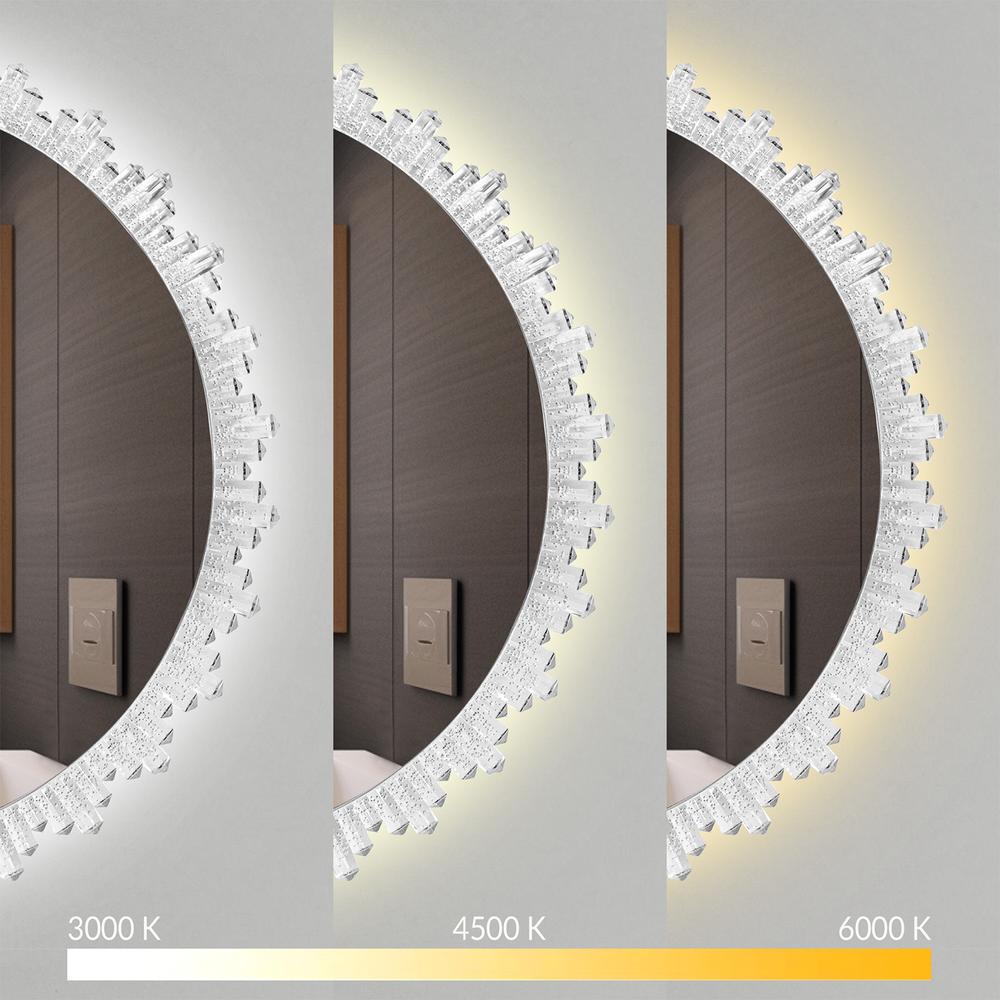 VÄGGSPEGEL LED 80 cm X013