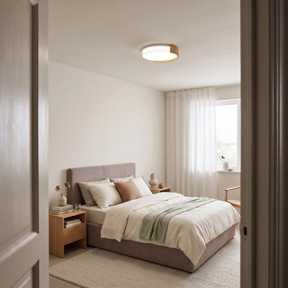 Takplafond Lampa APP1931-C 40cm WOOD