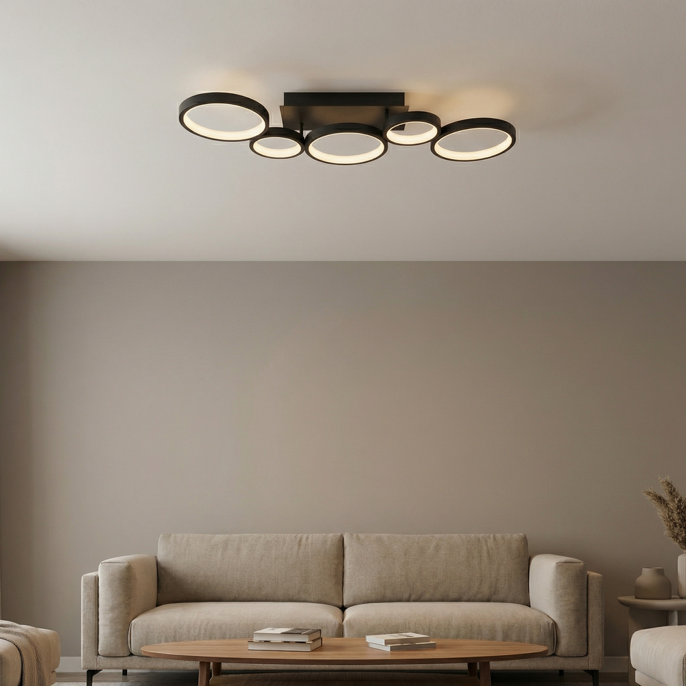 Taklampa LED APP1913-C Black