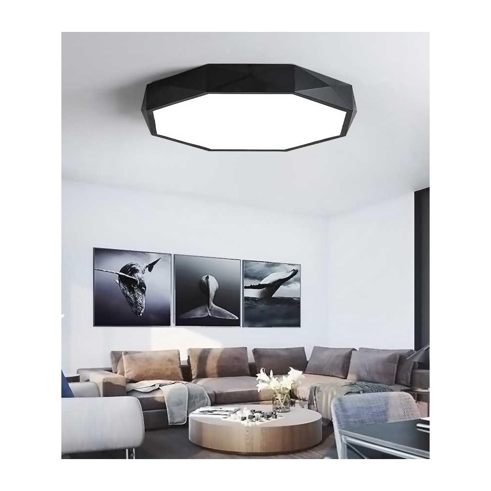 Takplafond Diamond APP863-C 50 cm Svart