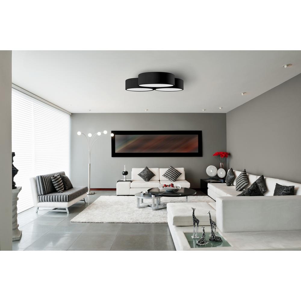 Taklampa Plafond APP879-C Triple 3x40cm Vit
