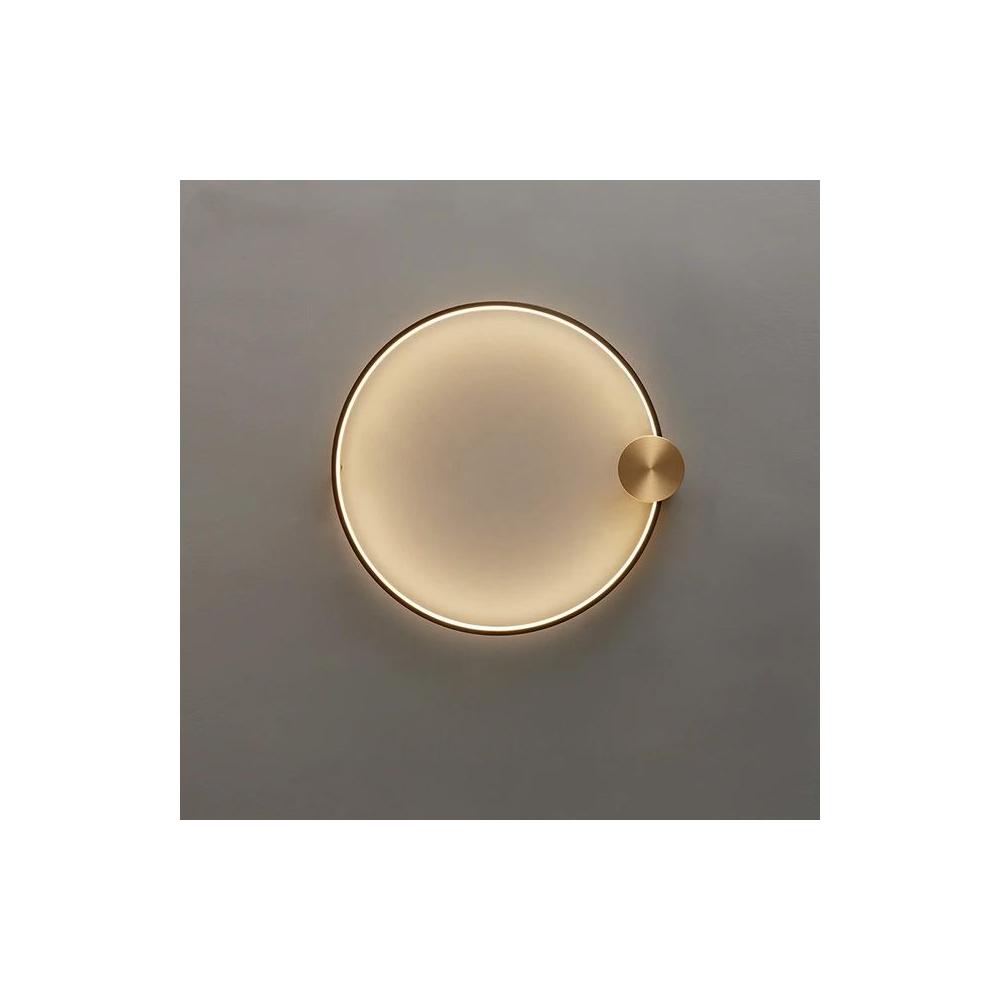 VÄGGLAMPA LED-VÄGGLAMPA APP1391-CW GAMMAL GULD 50 cm