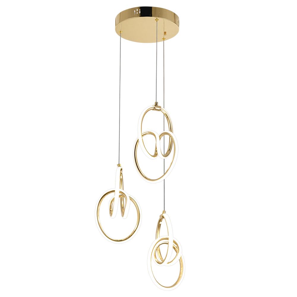 HÄNGLAMPA LED G082-3CPR Guld