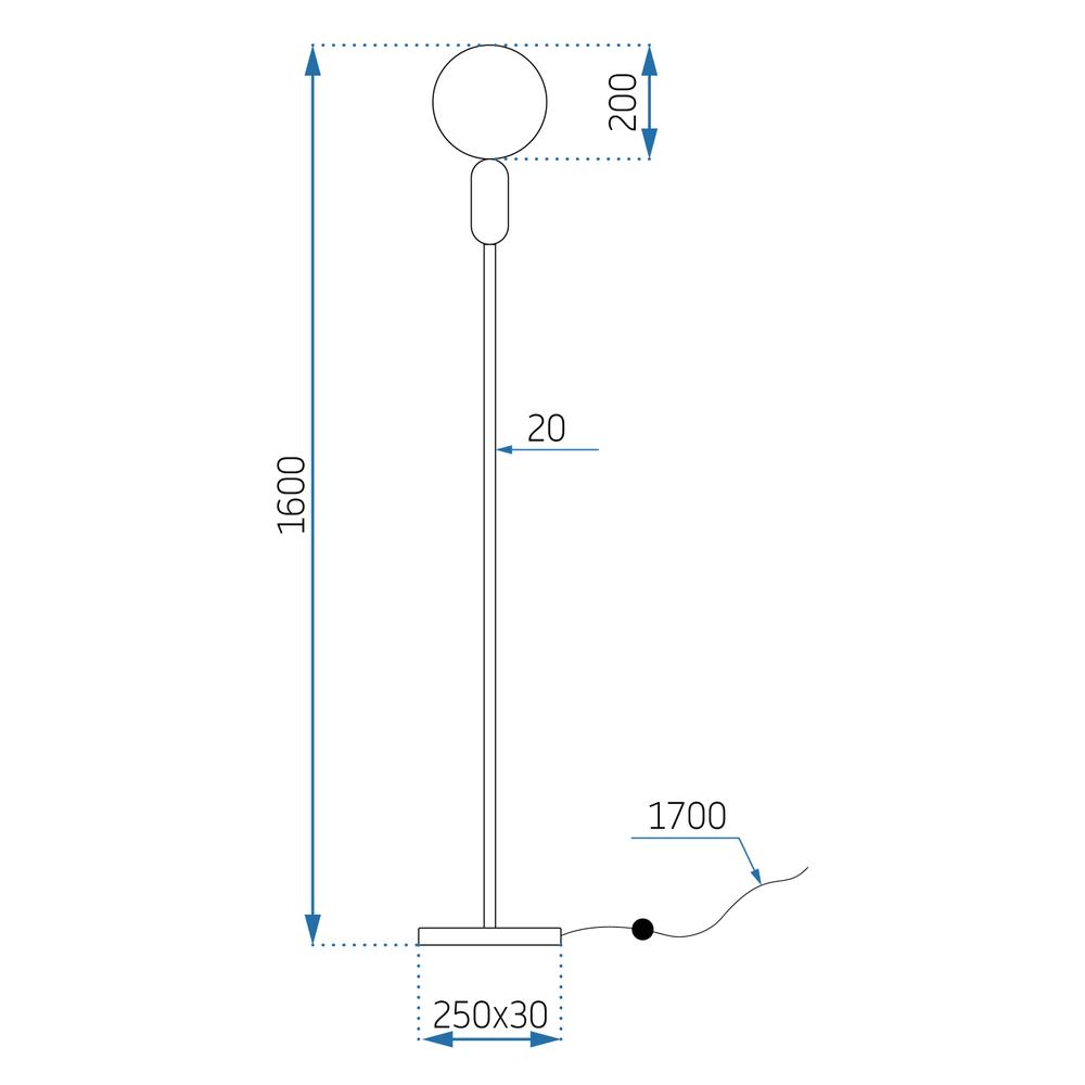 Golvlampa APP928-1F