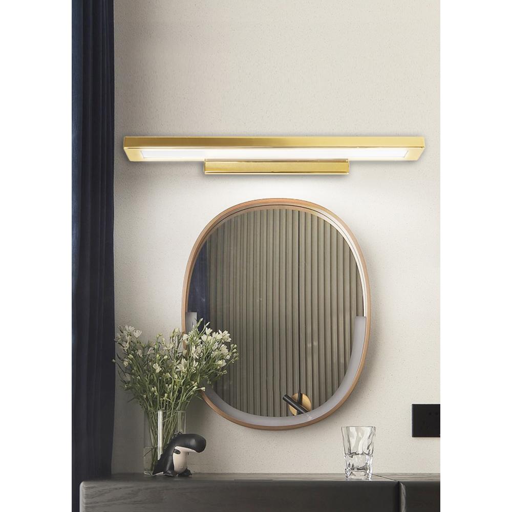 LED-vägglampa Guld 40 cm APP836-1W