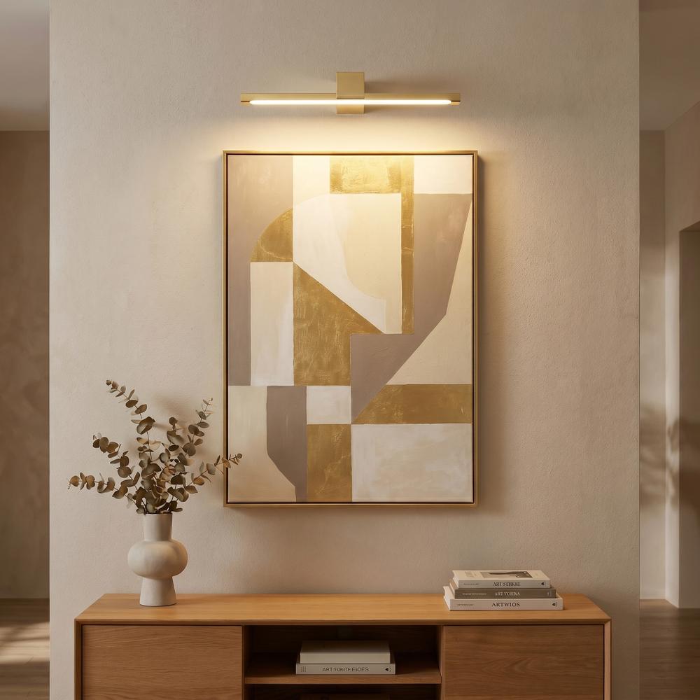 Badrum vägg LED-lampa SWE043-1W 40cm GOLD