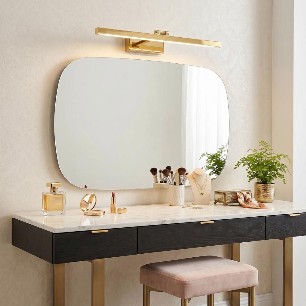 Badrum vägg LED-lampa APP1861-1W 60 cm GOLD