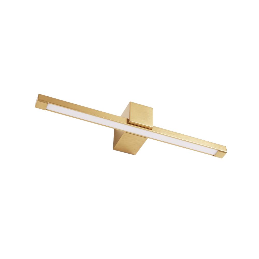 Badrum vägg LED-lampa SWE046-1W 40cm GOLD BRUSH