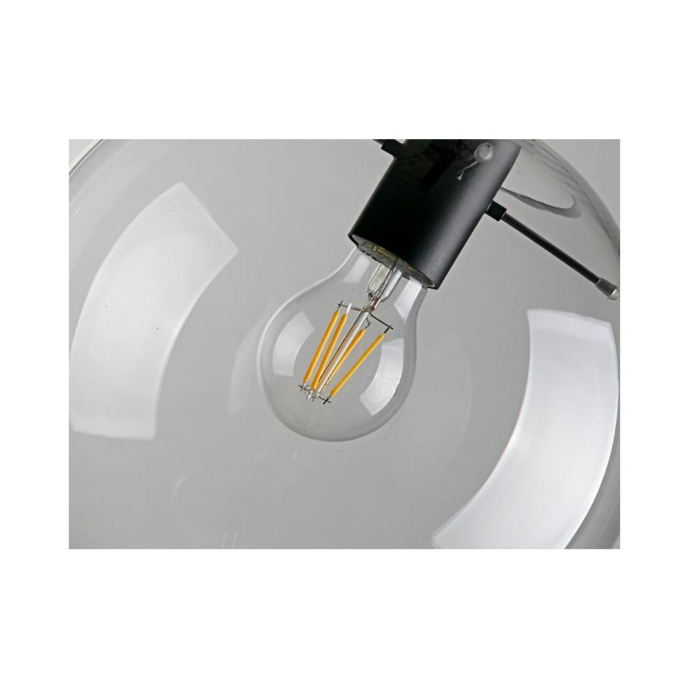 Glaspendellampa Lassi 25 cm APP307-1CP Svart