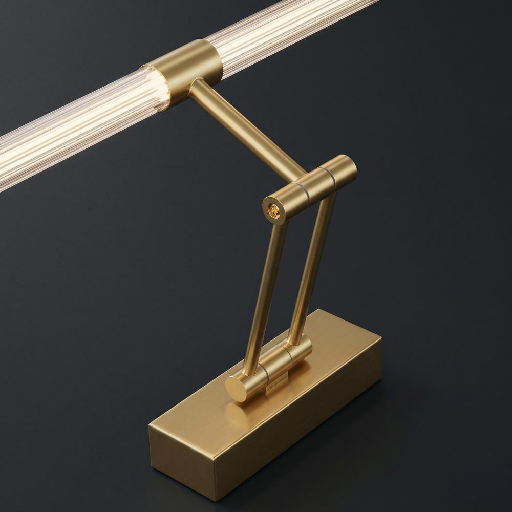 Kúpeľňové nástenné LED svietidlo APP1900-1W 60cm BRUSH GOLD