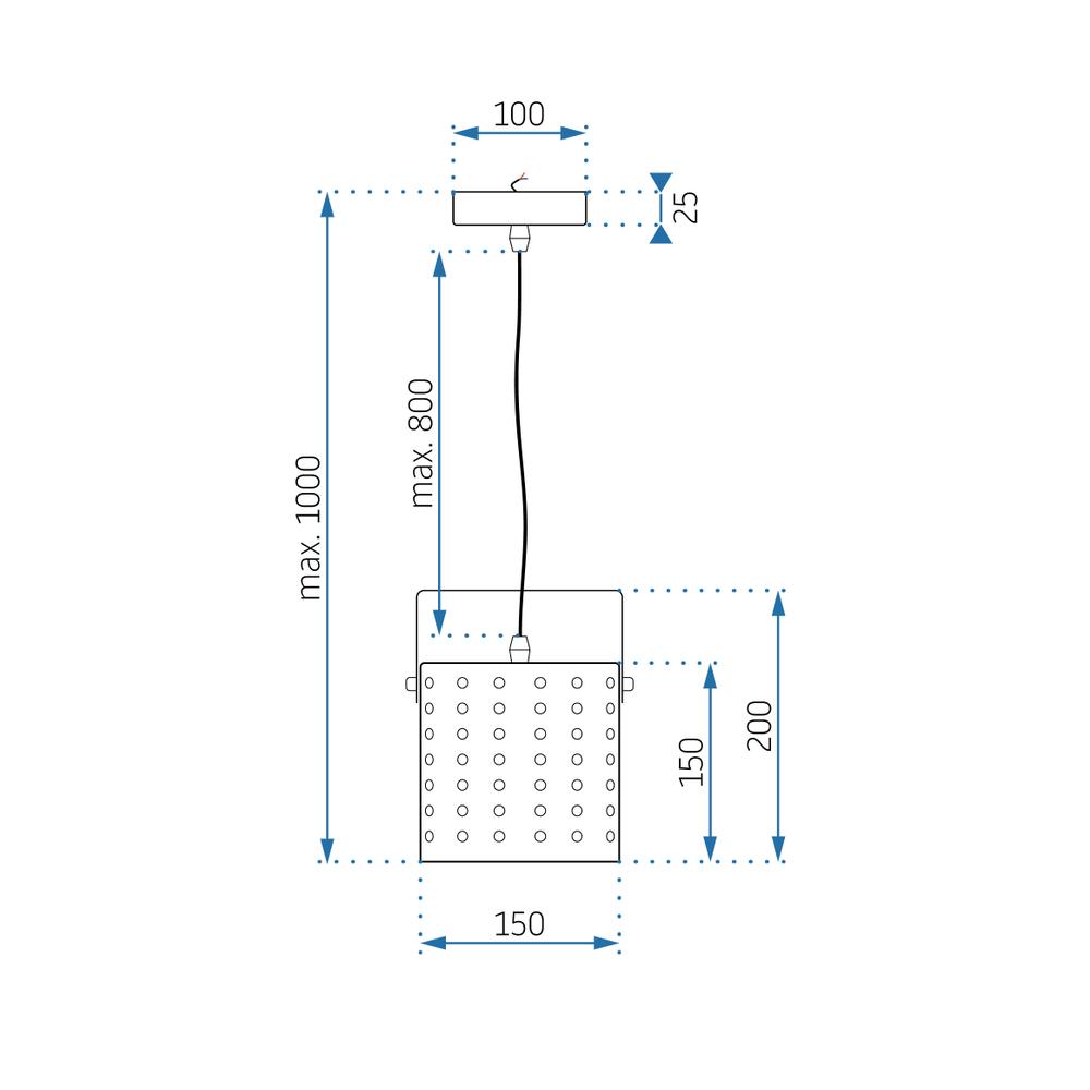 Modern taklampa APP957-1CP Vit