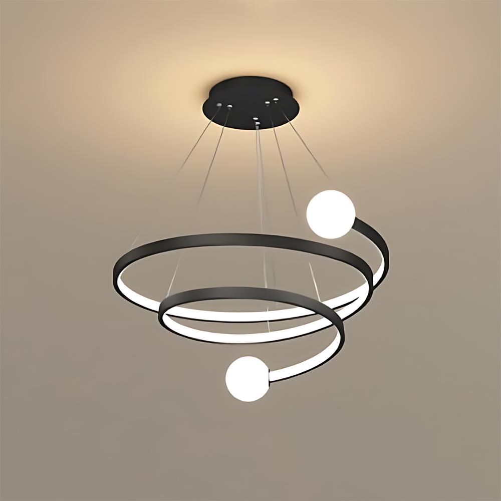 LED-pendellampa LHJ029-CP SVART