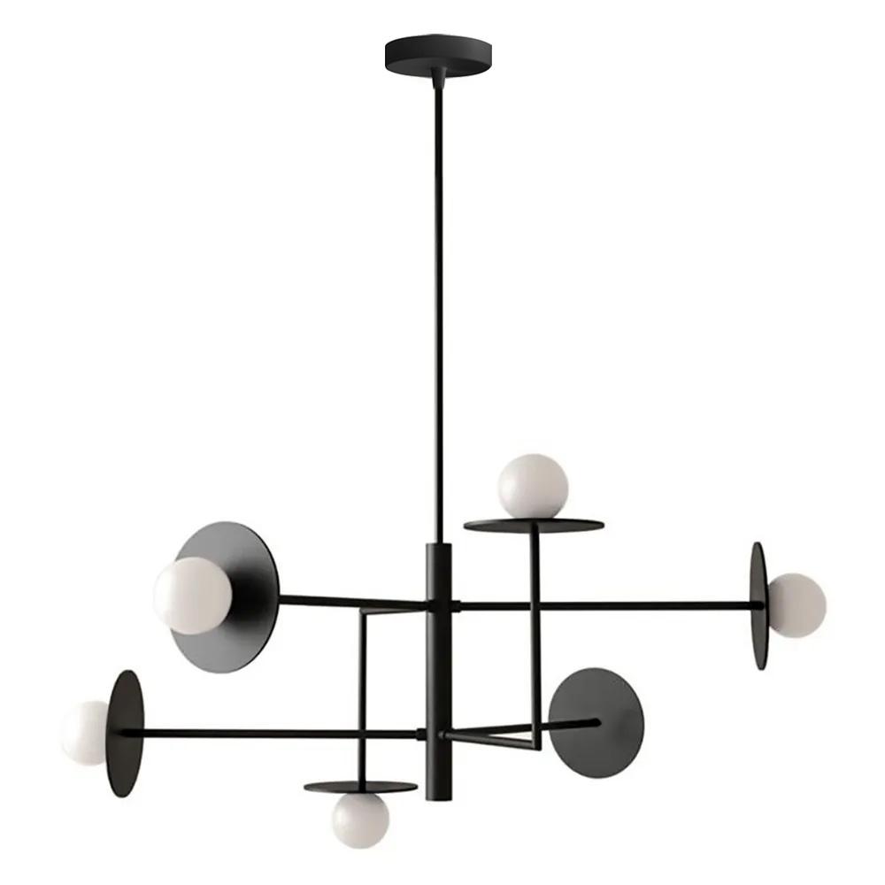 Hängande lampa APP1668-6CP Black