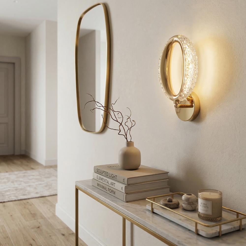 VÄGG LED-LAMPA G174-W GOLD