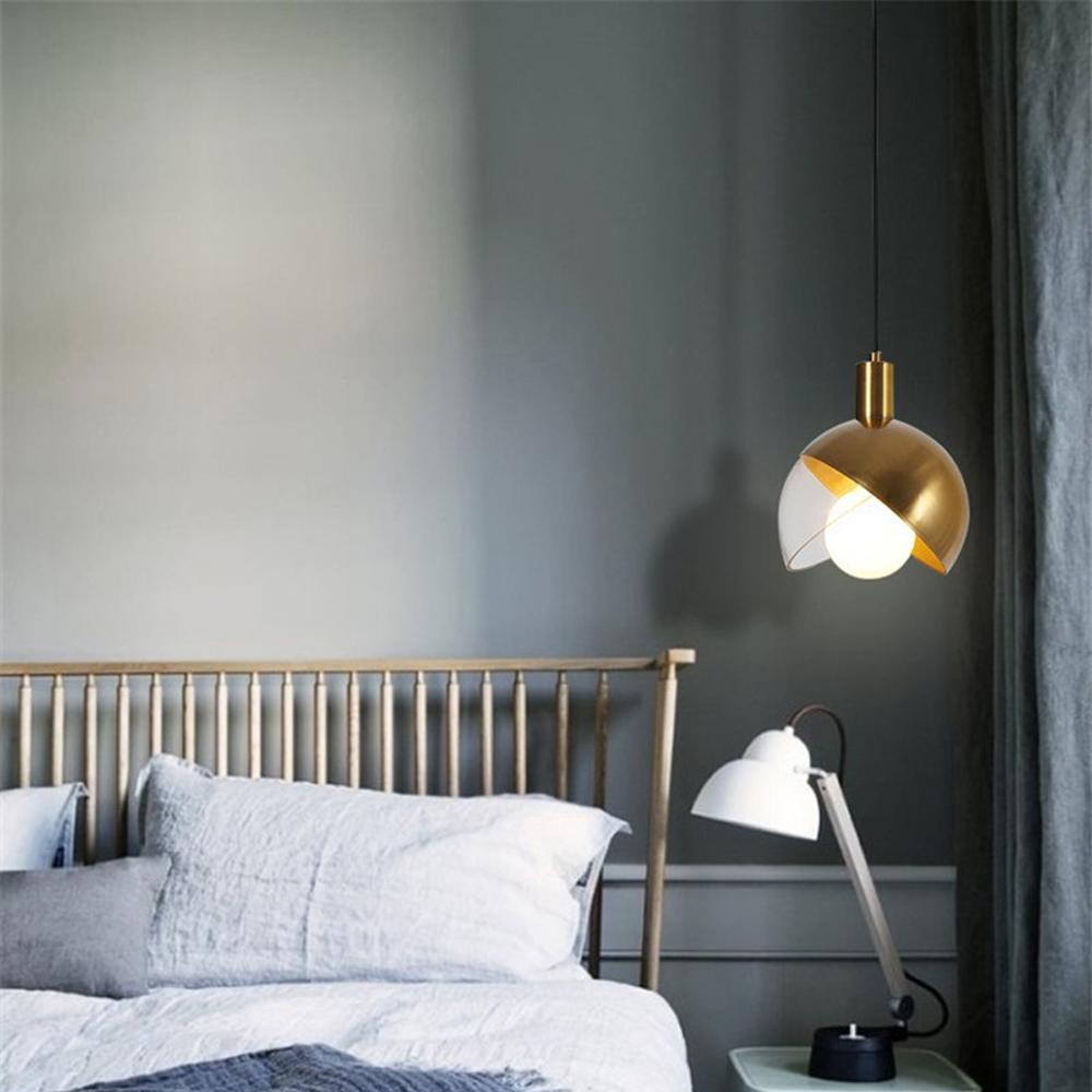 Glaspendellampa taklampa kula APP638-1CP guld
