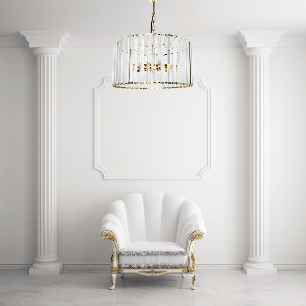 Kristalltaklampa APP1157-5CP