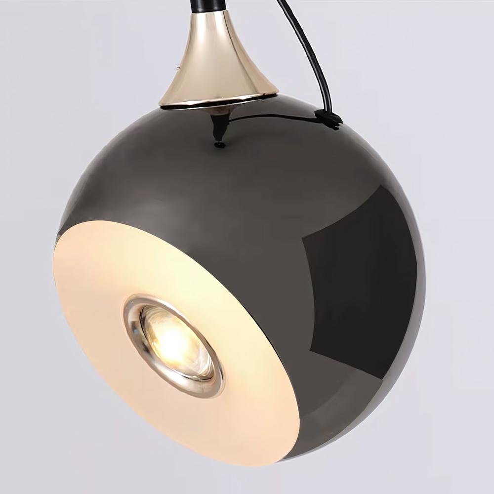 TAKLAMPA HÄNGANDE LED G087-1CP Svart Metallisk