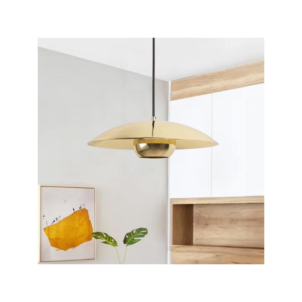 HÄNGENDE TAKLAMPA APP1451-1CP Guld