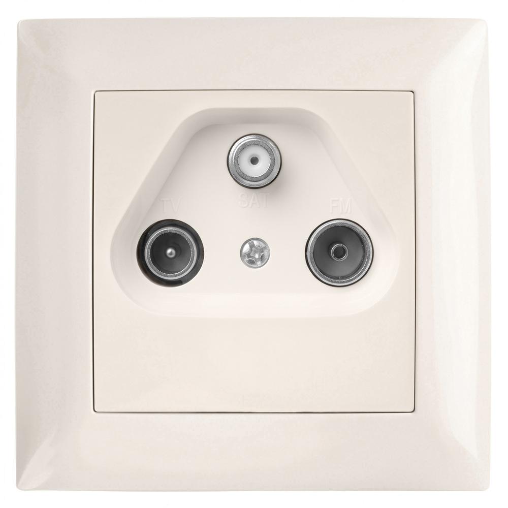 RTV-SAT Antenos Lizdas su Rėmeliu OSTE JNH011-A BEIGE