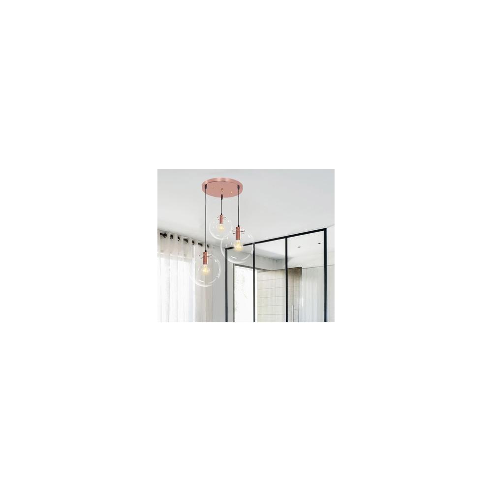 Glaspendellampa LASSI 20+25+30 cm APP038-3CP