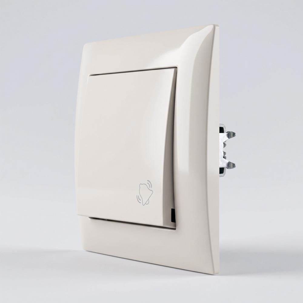 Doorbell Push Button OSTE JNH008-W BEIGE