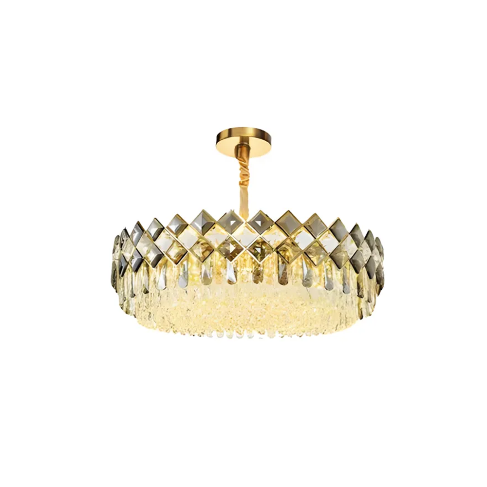 Kristalltaklampa hängande APP1540-8CP60 Guld