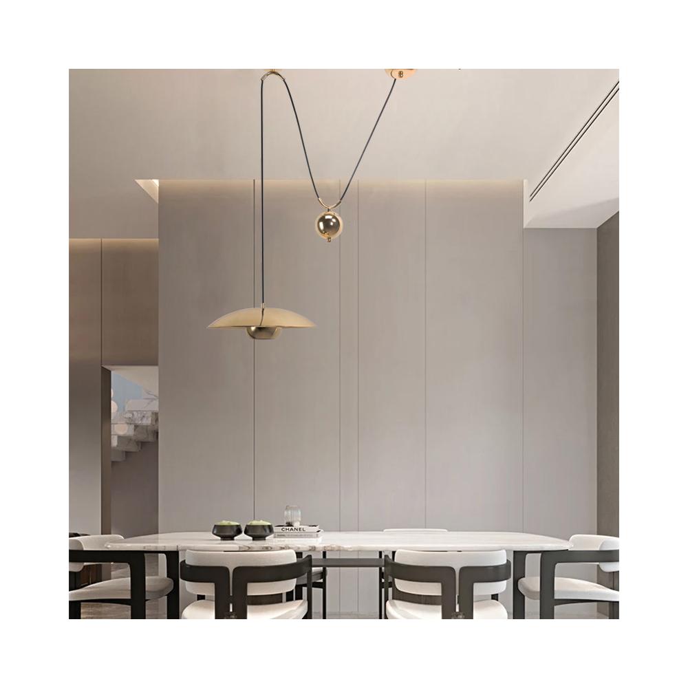 HÄNGENDE TAKLAMPA APP1451-1CP Guld