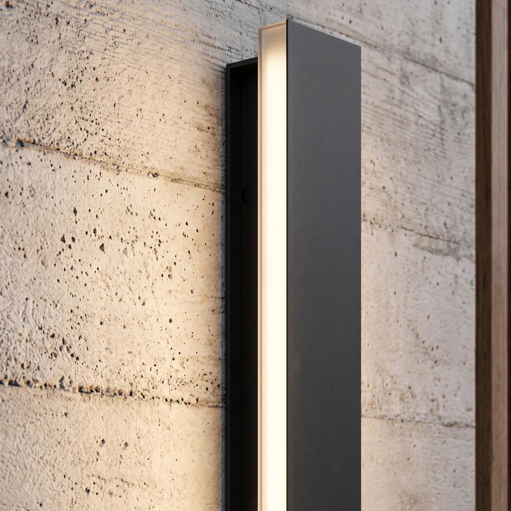 Facade LED wall lamp JNH036-G 90 Black