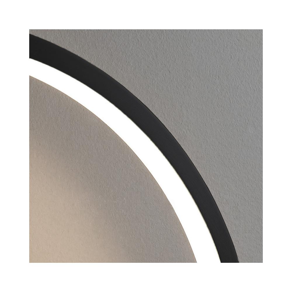 VÄGGLAMPA VÄGGLYS LED APP1389-CW SVART 50 cm