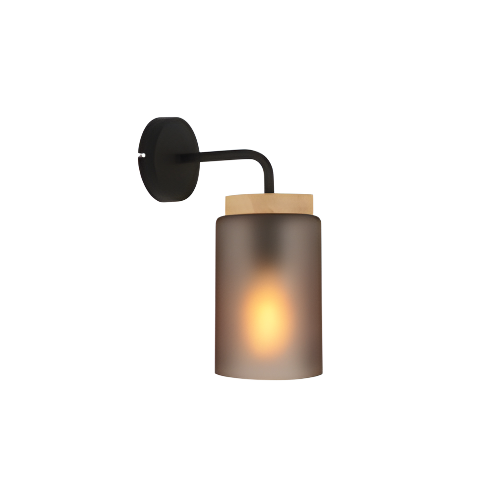 Vägglampa APP1814-1W Frosted Grey