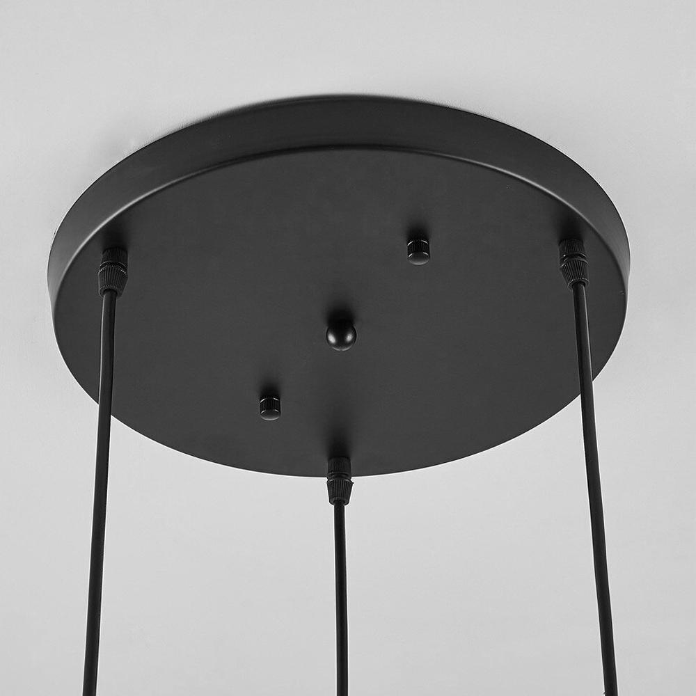 Taklampa Kristall APP513-3CPR Svart