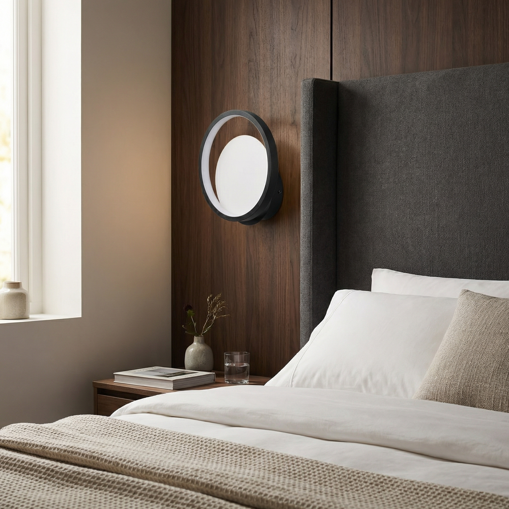 LED-vägglampa APP1915-W Black