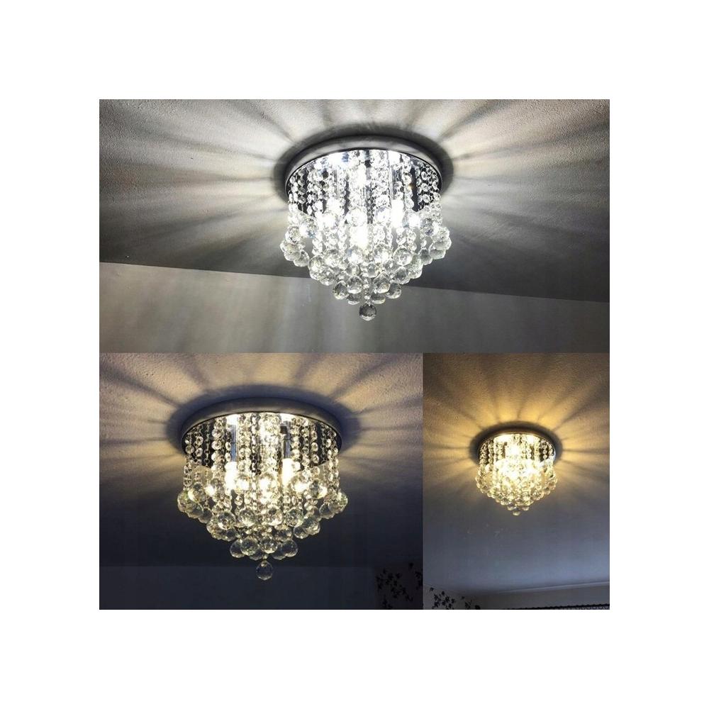 Kristall Taklampa Plafond Glamour 392179