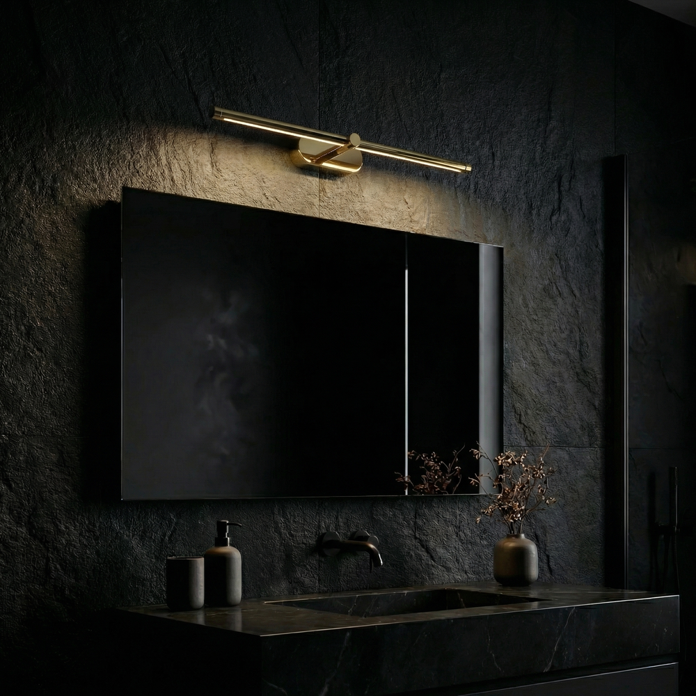 Badrum vägg LED-lampa APP1889-1W 40 cm GOLD