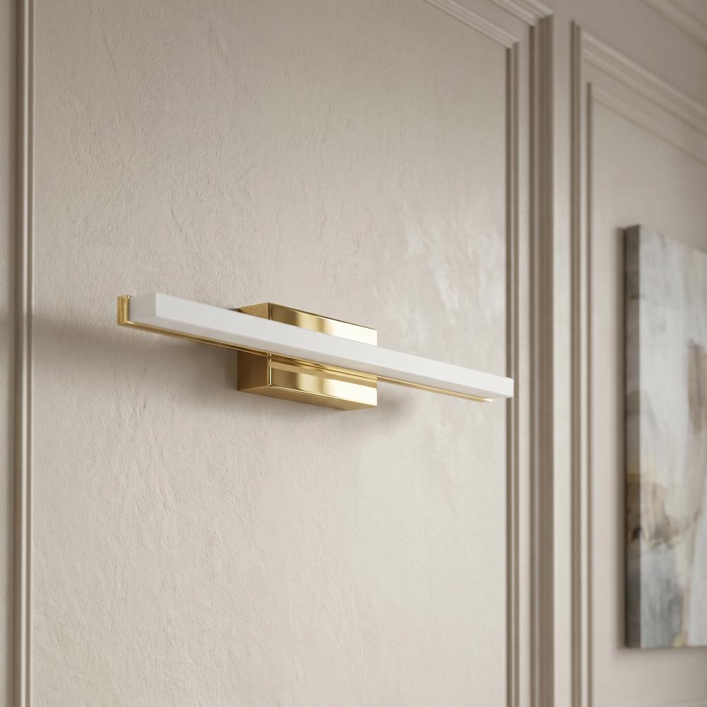 BADRUMSVÄGGLAMPA LED 40CM APP1848-1W GOLD