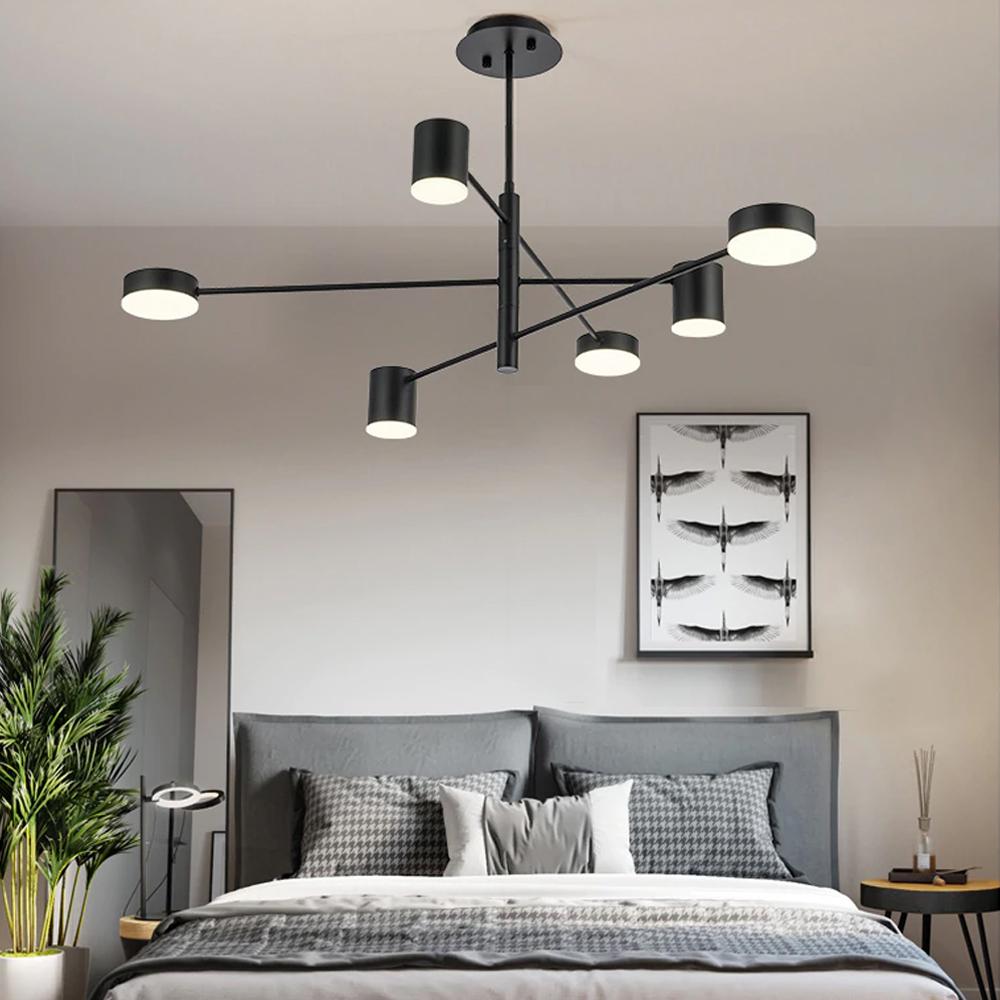 Modern taklampa med 6 armar APP597-6C
