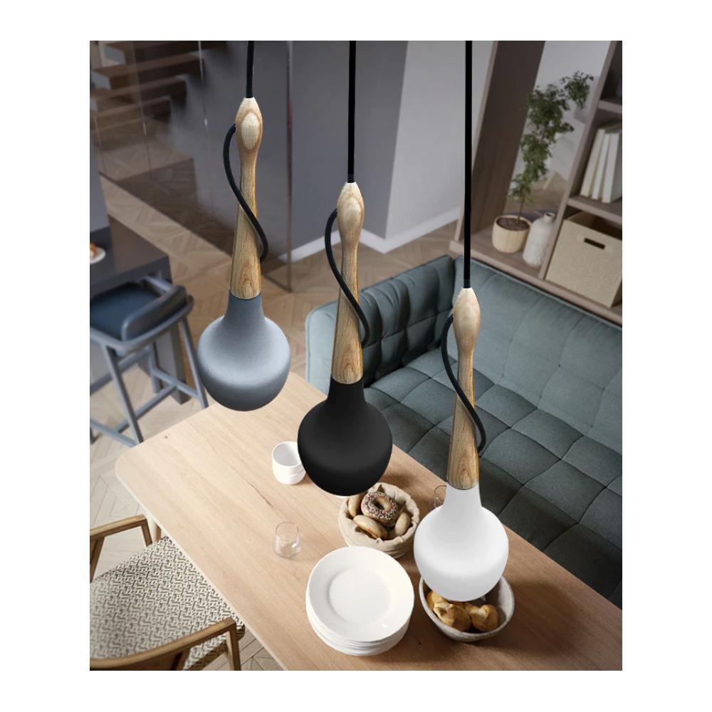 Taklampa APP936-1CP Svart