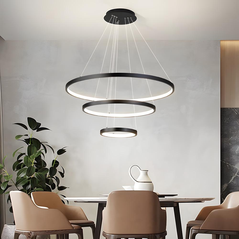 TAKLAMPA HÄNGANDE LED LHJ013-CP3 Svart