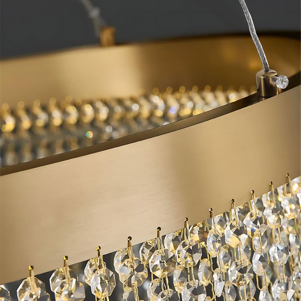 TAKLAMPA HÄNGANDE LED APP1731-1CP Guld 60 cm