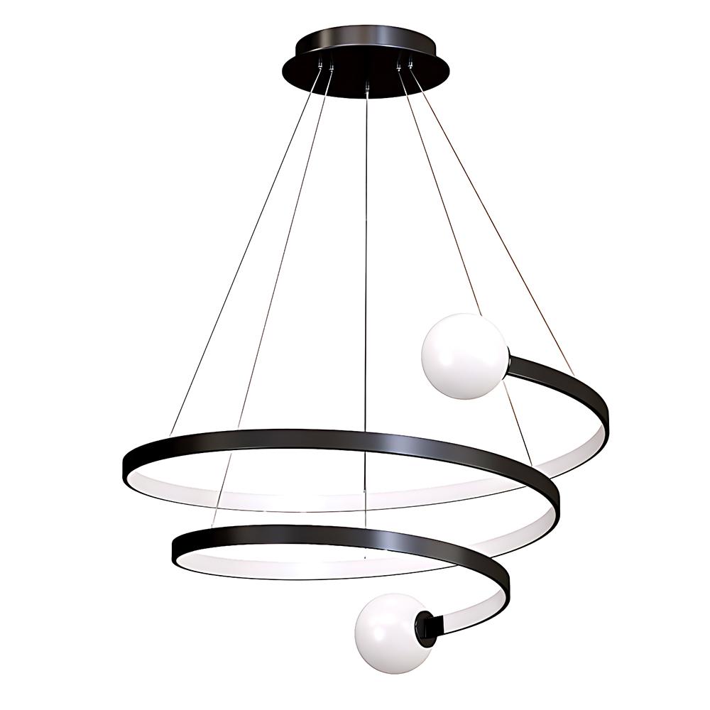LED-pendellampa LHJ029-CP SVART