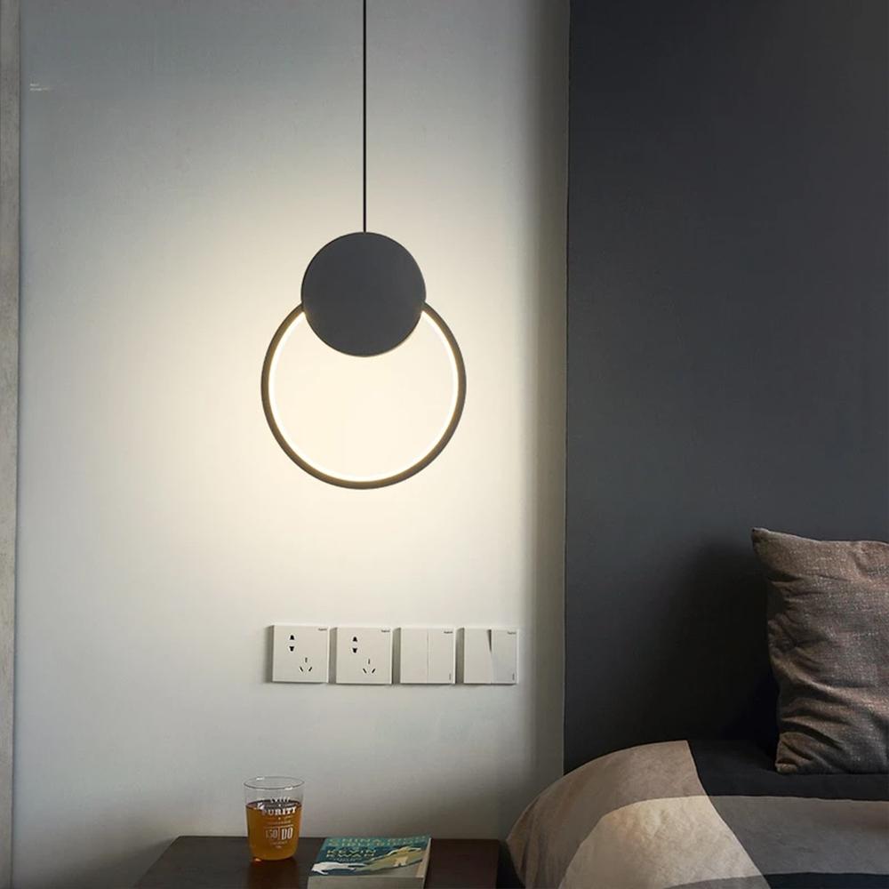 Hängande LED-taklampa APP852-CP Svart
