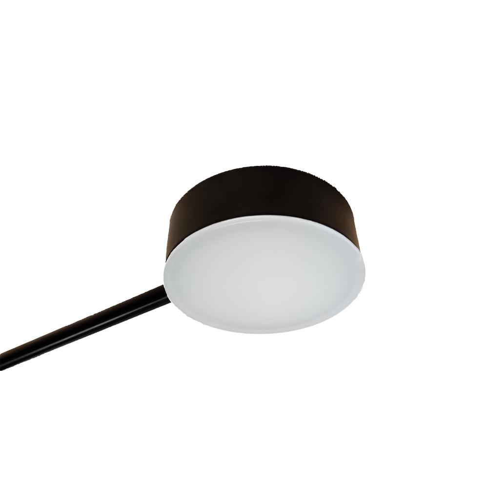 MODERN TAKLAMPA 8-ARMAD LED APP523-8C Svart