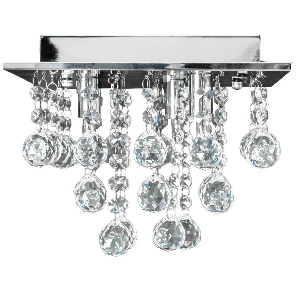 Kristall Taklampa Plafond APP404-C
