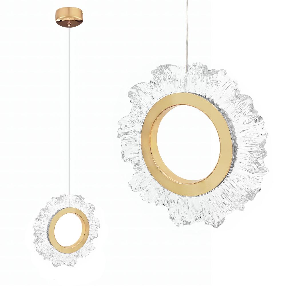 HÄNGANDE LED TAKLAMPA LHJ102-1CP GULD