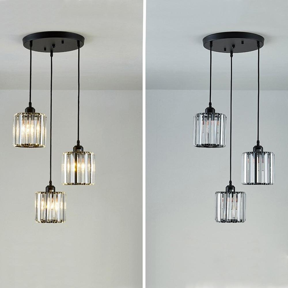 Taklampa Kristall APP513-3CPR Svart