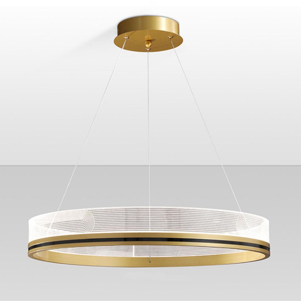 Hänglampa APP1189-CP Guld 40 cm