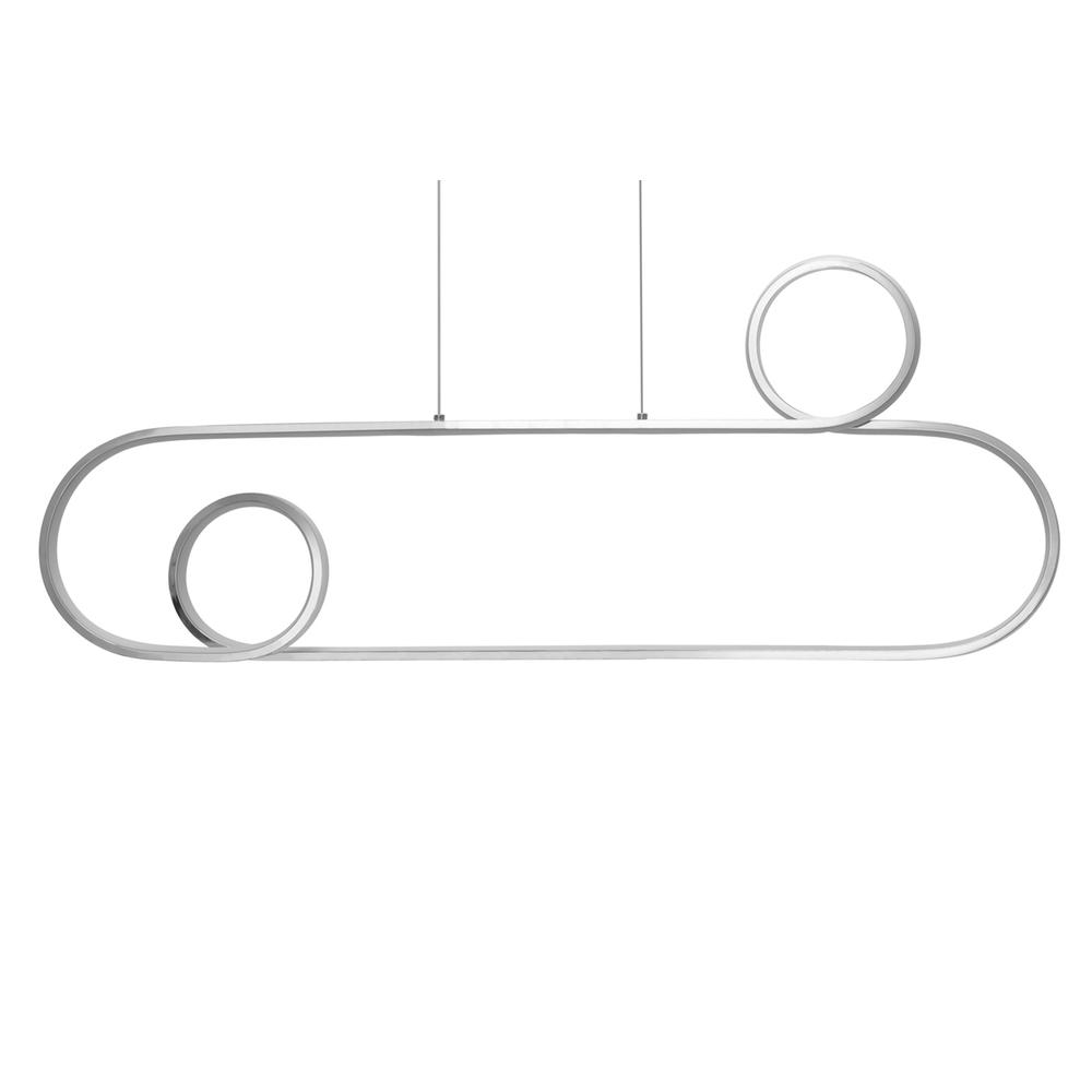 Hängande LED-taklampa APP810-CP KROM + fjärrkontroll