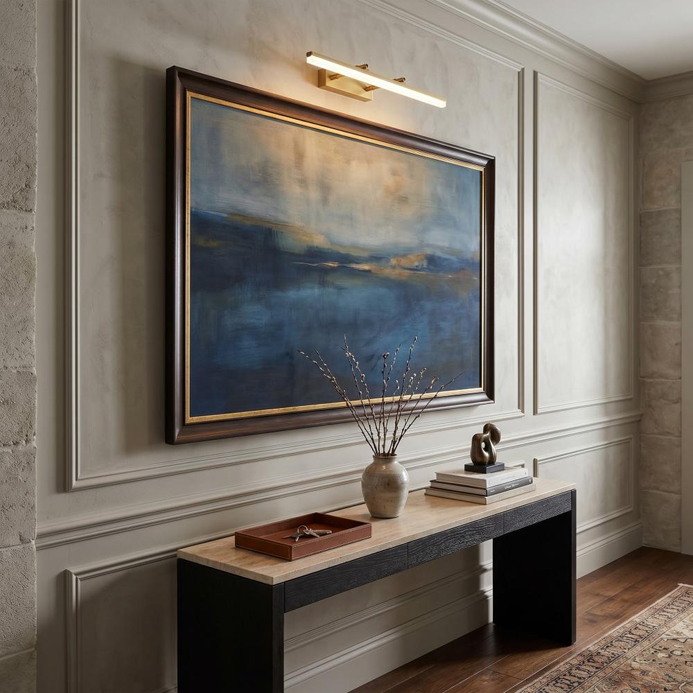 Badrum vägg LED-lampa APP1876-1W 60cm BRUSH GOLD